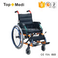 Fauteuil roulant pédiatrique manuel en aluminium Topmedi pour enfants